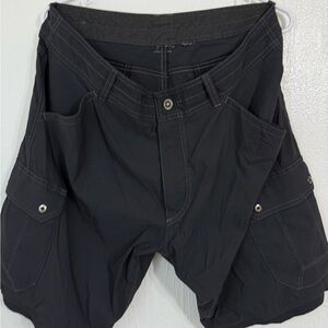 Mens KUHL Renegade Convertible Stealth Zip Off Cargo Pants Shorts Only No Tag
